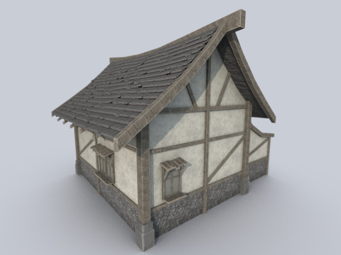 Medieval house 3D Модель