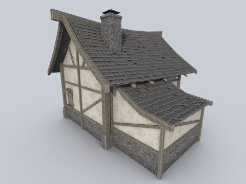 Medieval house 3D Модель