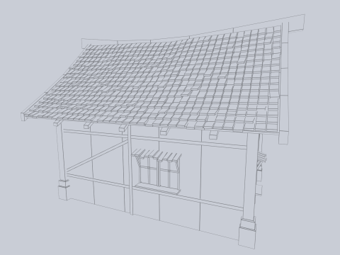 Medieval house 3D Модель