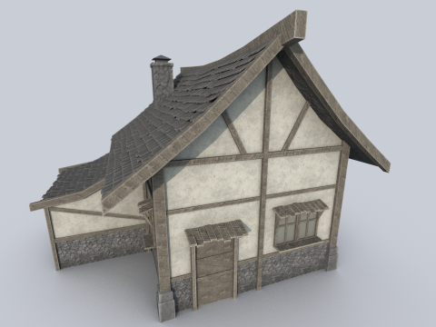 Medieval house 3D Модель