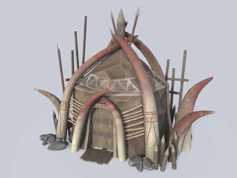 Orc house 3D Модель