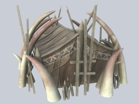 Orc house 3D Модель