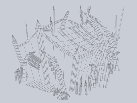 Orc house 3D Модель