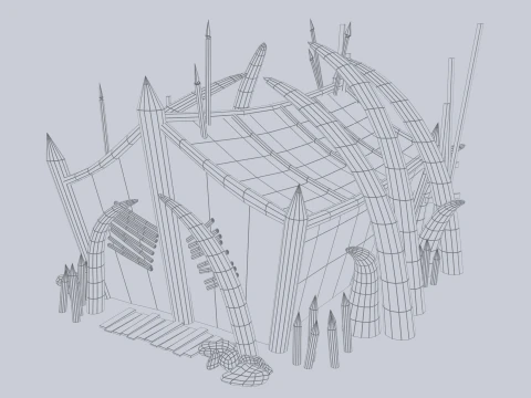 Orc house 3D Model