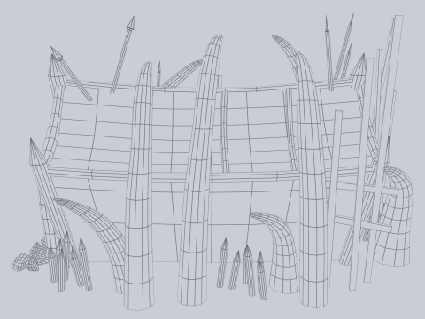 Orc house 3D Модель