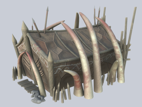 Orc house 3D Модель