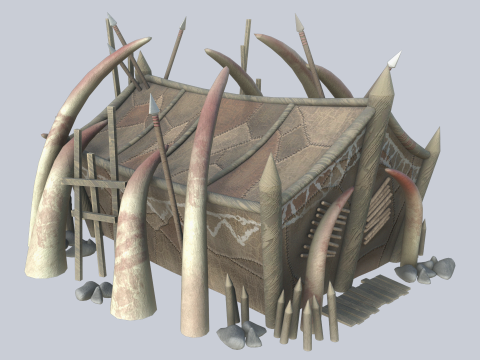 Orc house 3D Модель