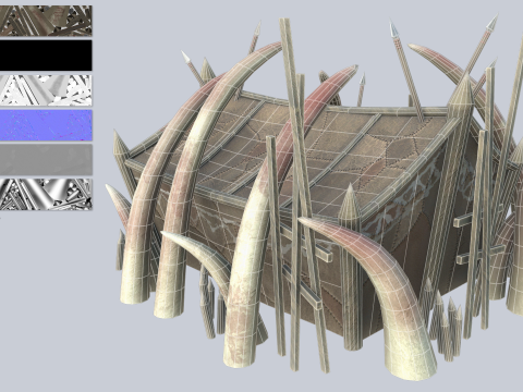 Orc house 3D Модель