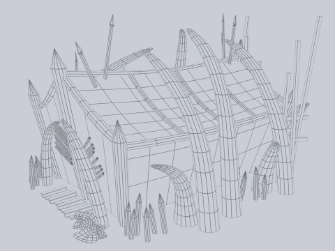 Orc house 3D Model