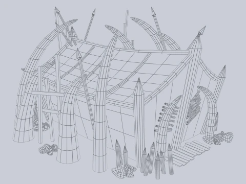 Orc house 3D Model