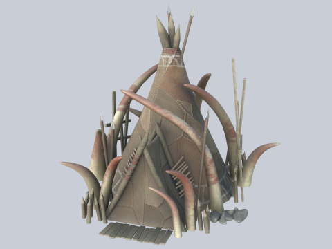Orc house 3D Модель