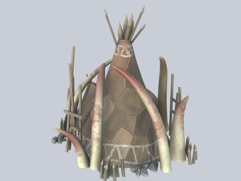 Orc house 3D 모델