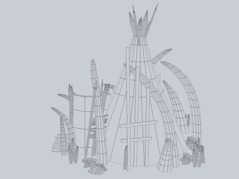 Orc house 3D 모델
