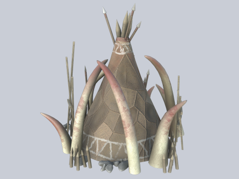 Orc house 3D 모델