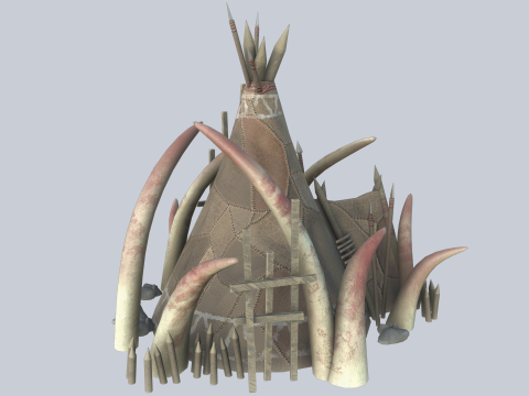 Orc house 3D 모델