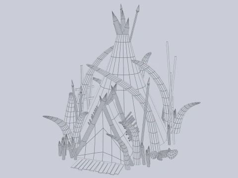 Ork evi 3D Model