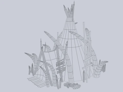 Ork evi 3D Model