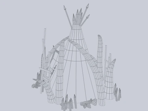 Ork evi 3D Model