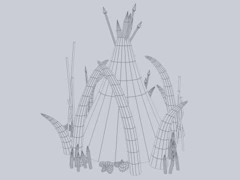 Orc house 3D 모델