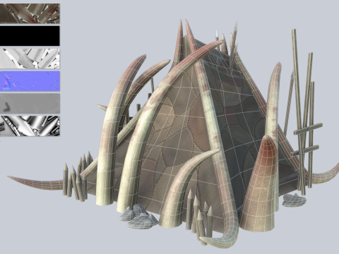 Orc house 3D Model