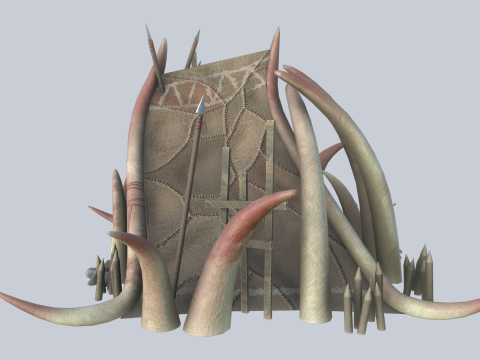 Orc house 3D Model