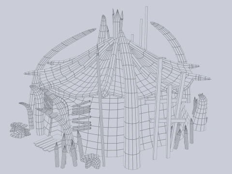 Orc house 3D Model