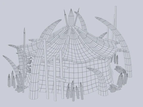 Orc house 3D Model