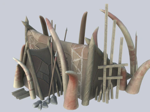 Orc house 3D Model