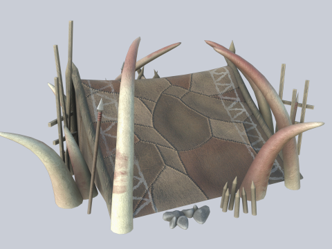 Orc house Model 3D