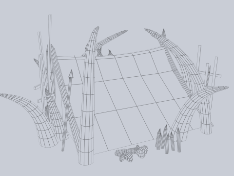 Orc house Model 3D
