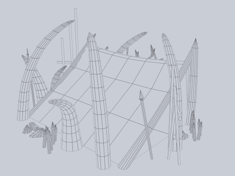 Orc house Model 3D