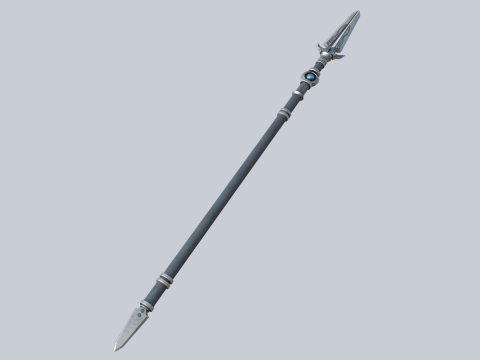 Fantasy spear 3D 模型