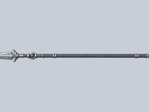 Fantasy spear 3D 模型