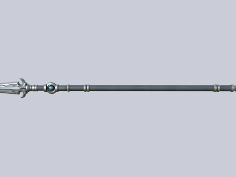 Fantasy spear 3D Model