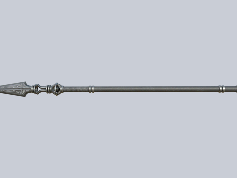 Fantasy spear Modelo 3D