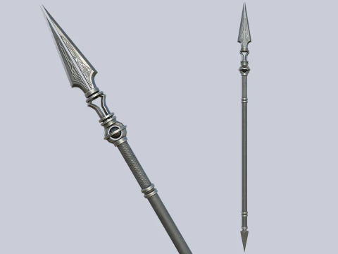 Fantasy-Speer-Sammlung 3D Modell