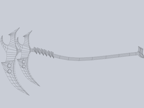 Reaper scythe Modèle 3D