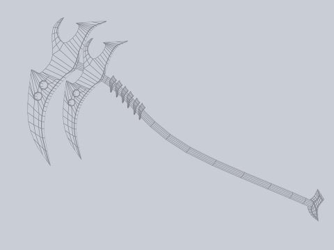 Reaper scythe Modèle 3D