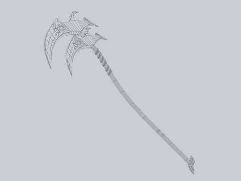 Reaper scythe Modèle 3D