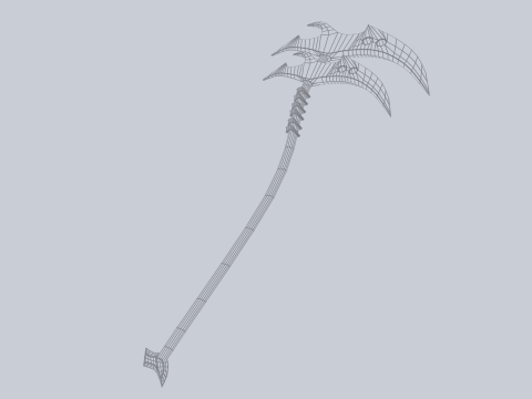 Reaper scythe Modèle 3D