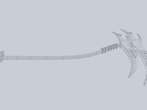 Reaper scythe Modèle 3D
