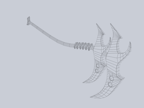 Reaper scythe Modèle 3D