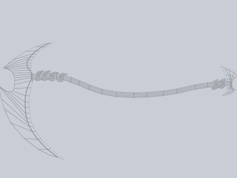 Reaper scythe 3D Model