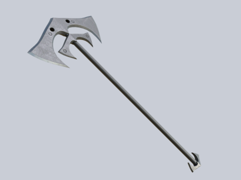 Reaper scythe 3D Model