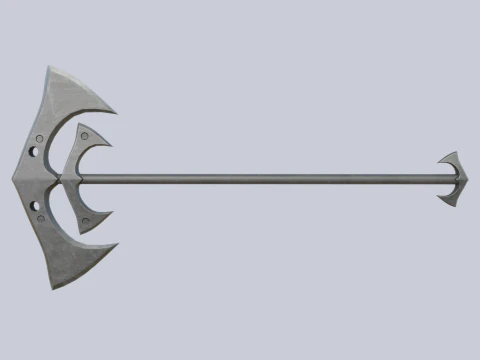 Reaper scythe 3D Model