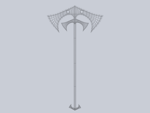 Reaper scythe 3D Model