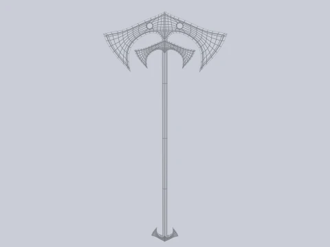 Reaper scythe 3D Model