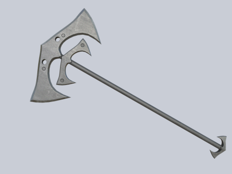 Reaper scythe collection 3D Model