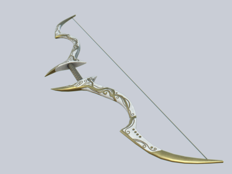 Fantasy bow 3Dモデル