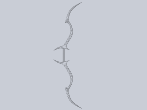 Fantasy bow 3Dモデル